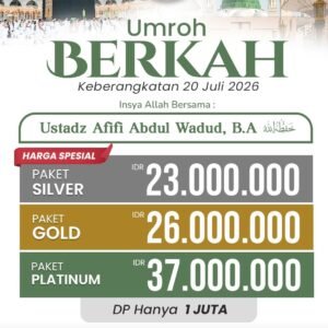 Umroh Sunnah Juli 2026 9 hari
