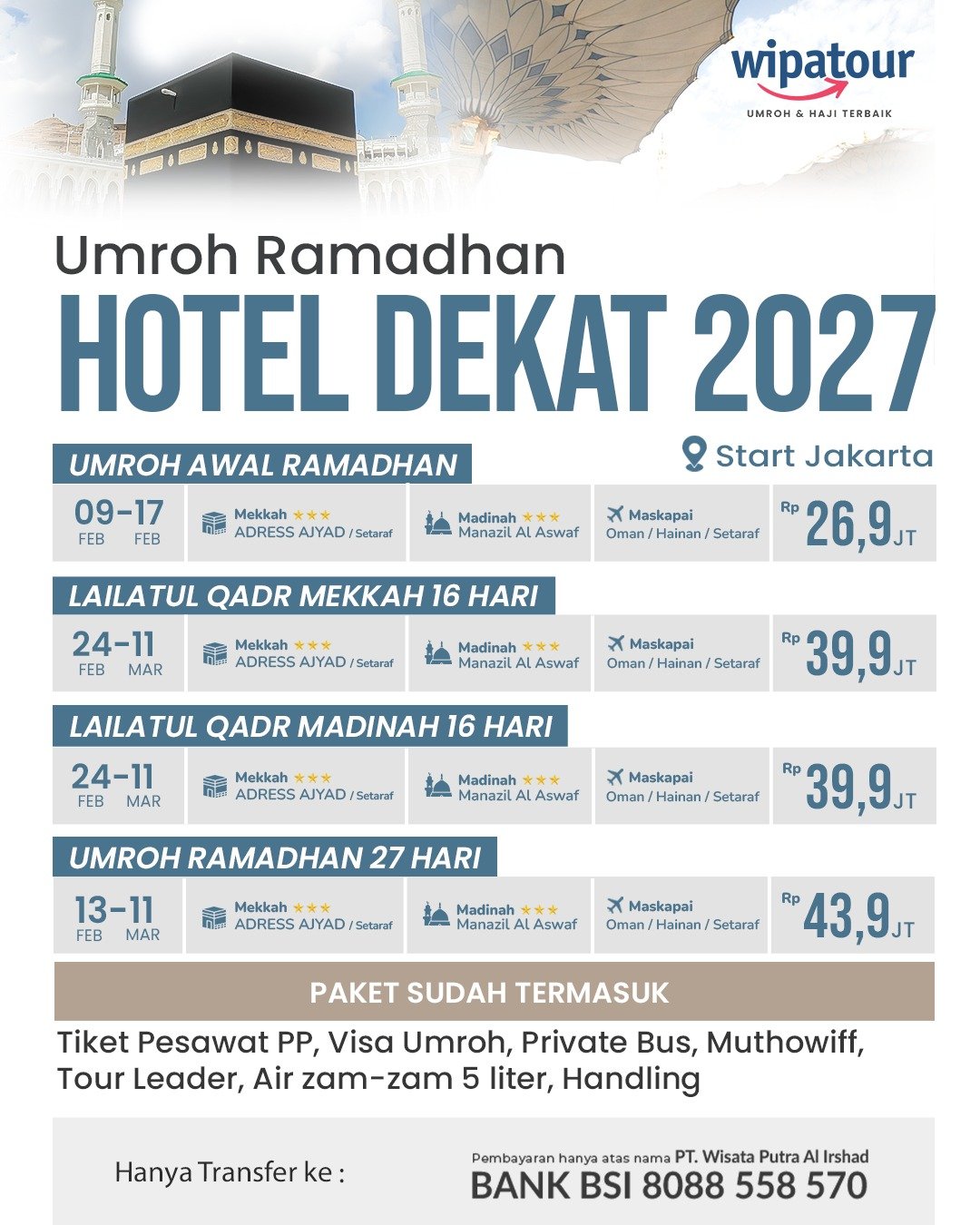 Umroh Ramadhan 2027 - Gambar 3