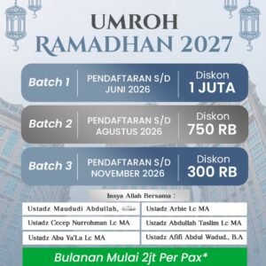 Umroh Ramadhan 2027