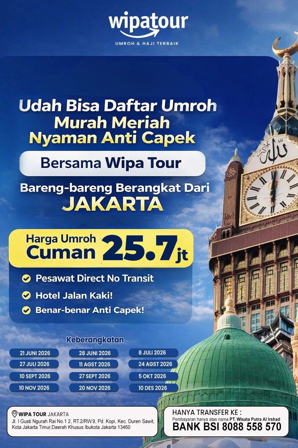 Umroh Murah Juni 2026