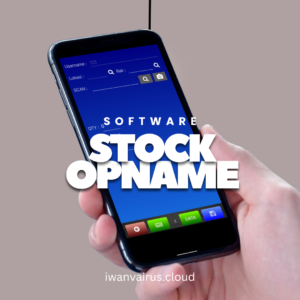 Software stock opname inventory